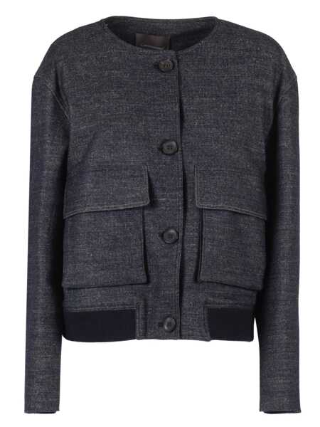 Paltoane Lorena Antoniazzi COAT Blue Femei (BM 19003743) 1