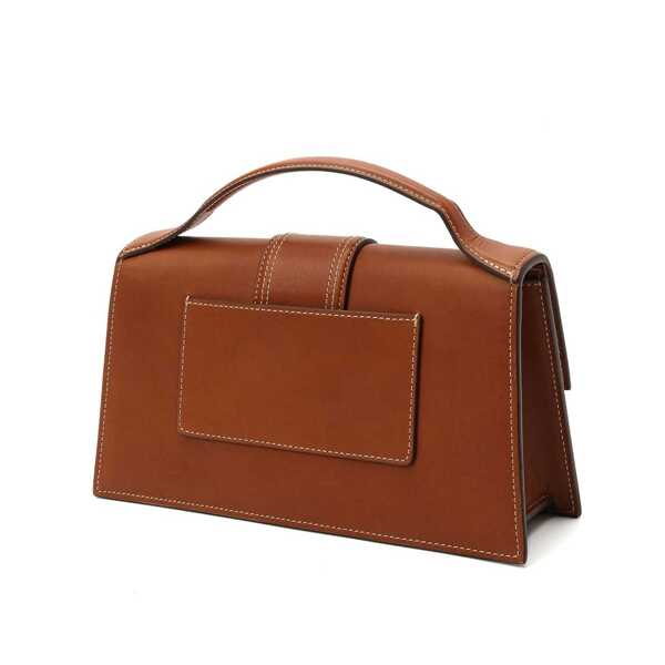 Genti de mana JACQUEMUS Jacquemus Le Grand Bambino Bag Brown Femei (BM 19003785) 2