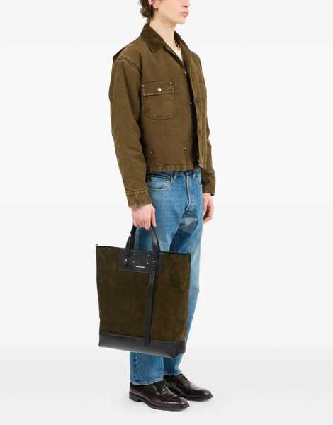 Genti de mana Maison Margiela Vertical Tote Bag KHAKI/BLACK Barbati (BM 19003825) 2