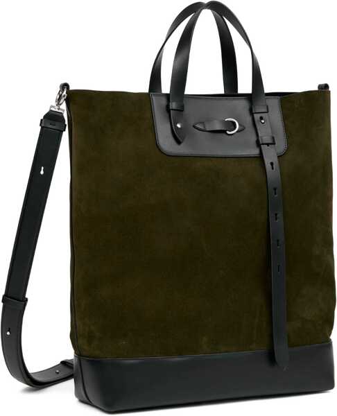 Genti de mana Maison Margiela Vertical Tote Bag KHAKI/BLACK Barbati (BM 19003825) 3