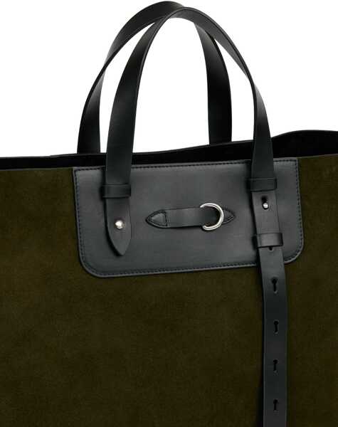 Genti de mana Maison Margiela Vertical Tote Bag KHAKI/BLACK Barbati (BM 19003825) 4