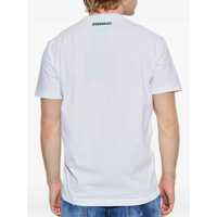 Tricouri DSQUARED2 pentru Barbati - Tricouri DSQUARED2 T-Shirt With Print WHITE Barbati (BM 19004032) - B-mall.ro