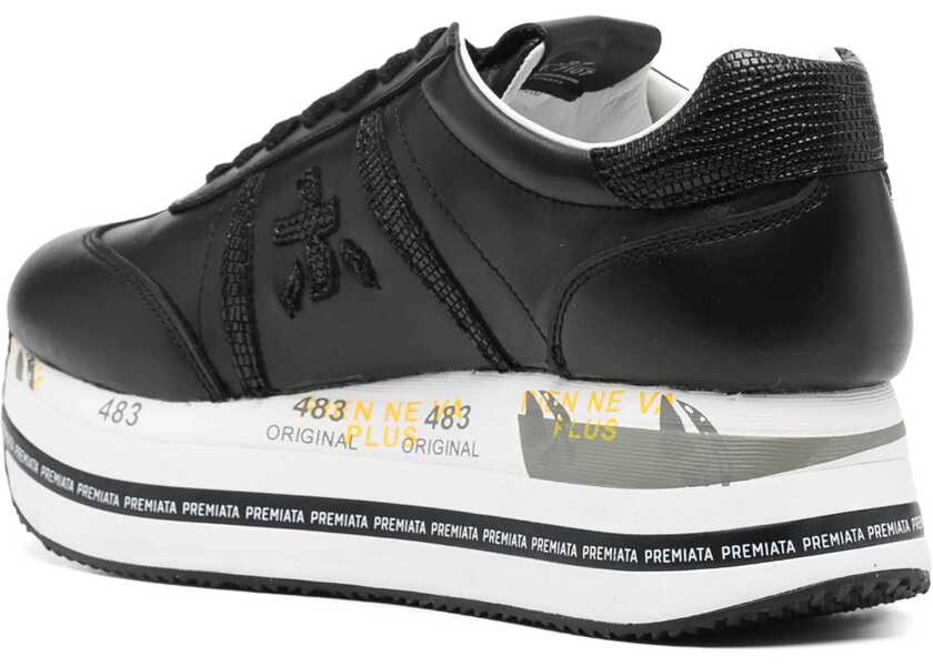 Sneakers Premiata Sneaker Beth BLACK Femei (BM 19004086) 3