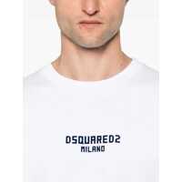 Tricouri DSQUARED2 pentru Barbati - Tricouri DSQUARED2 T-Shirt With Logo WHITE Barbati (BM 19004143) - B-mall.ro