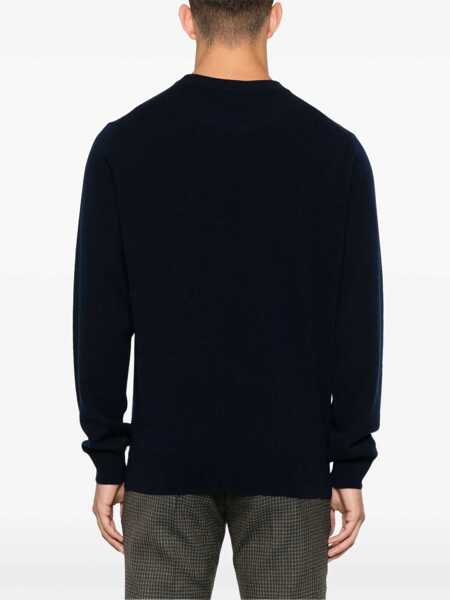 Pulovere Paul Smith Cashmere Sweater BLUE Barbati (BM 19004170) 4