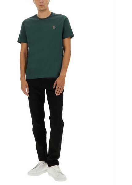 Tricouri Paul Smith Regular Fit T-Shirt GREEN Barbati (BM 19004179) 2