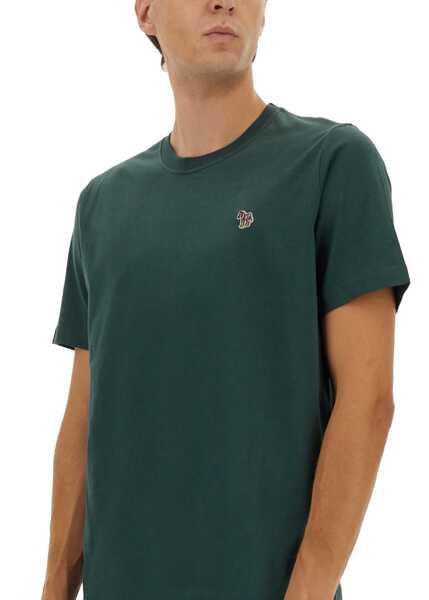 Tricouri Paul Smith Regular Fit T-Shirt GREEN Barbati (BM 19004179) 4