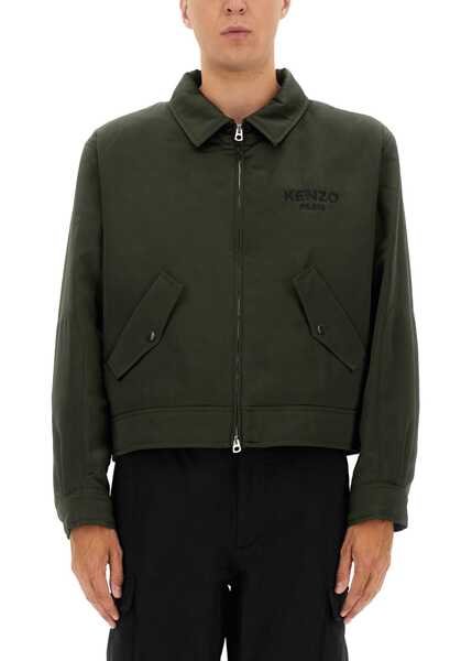 Sacouri office Kenzo Boke Flower Padded Jacket GREEN Barbati (BM 19004188) 1