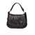 Visona' Visona' Soft Leather Shoulder Bag Black