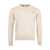 Moncler Moncler Sweater In Cotton With Embroidery Beige