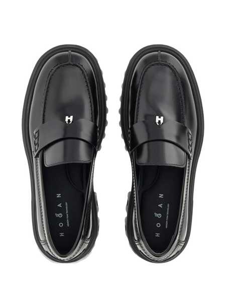 Mocasini Hogan H700 LOAFERS Black   Femei (BM 19006281) 4