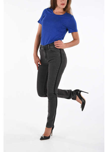 Blugi drepti SSHEENA Vintage Effect Jollys Jeans 15Cm Black Femei (BM 19007218) 4