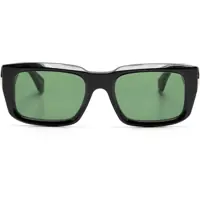 Ochelari de soare Wayfarer Hays Sunglasses With Maxi Goledn Logo Femei