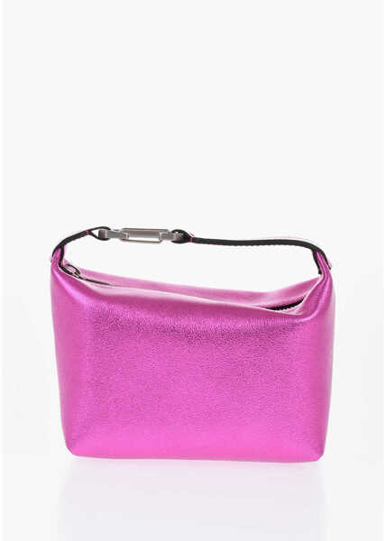 Genti de mana ERA Lam Leather Moon Handbag With Carabiner Detail Pink Femei (BM 19007416) 1