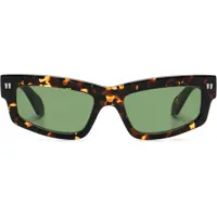 Ochelari de soare Tortoiseshell Miramar Sunglasses With Colored Lenses Femei