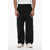 Valentino Garavani Wide Leg Cargo Pants Black
