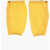 DSQUARED2 Solid Color Gaiters With Velcro Closure Yellow