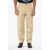 Lanvin Lightweight Cotton Pants With Ankle Zip Beige