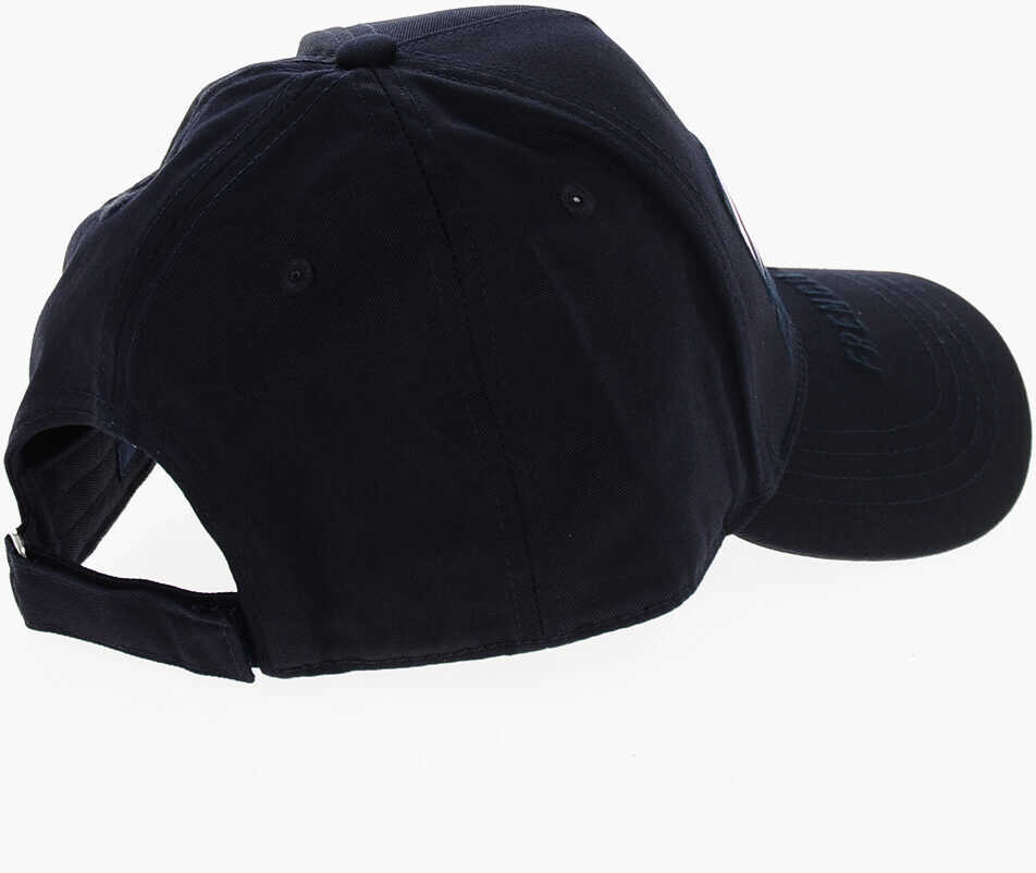 Caciuli EDENPARK Cotton Cap With Contrasting Details Blue Barbati (BM 19007932) 2