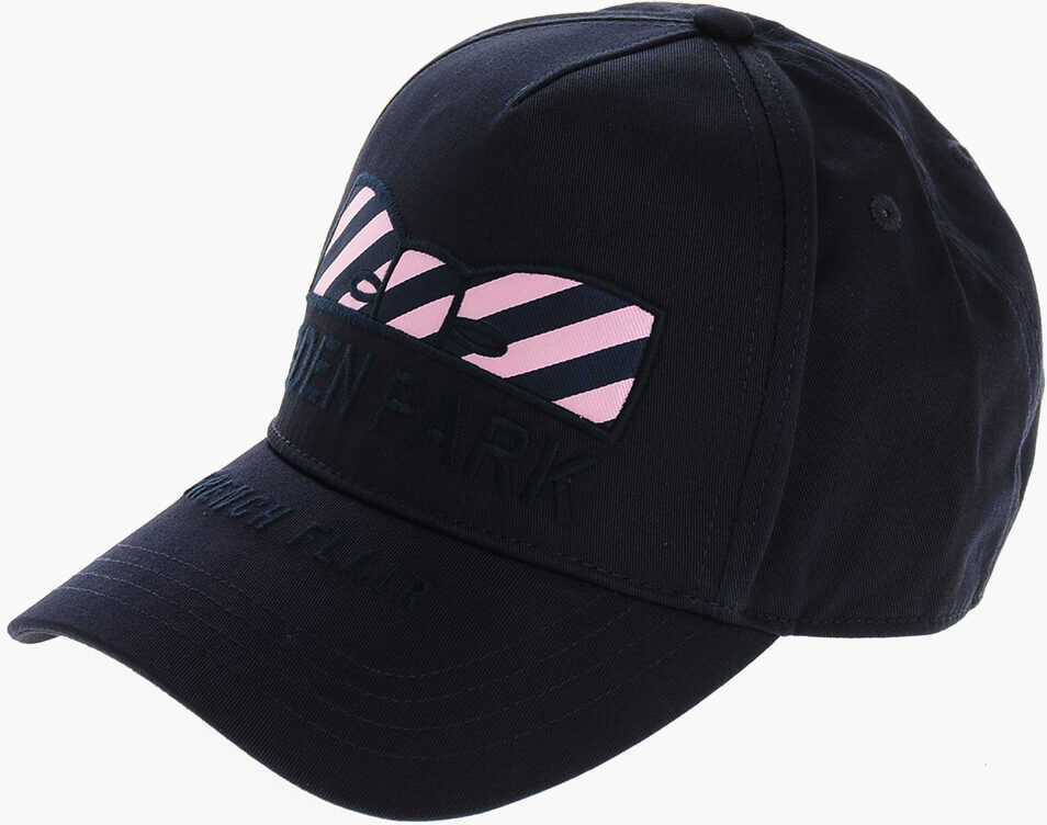 Caciuli EDENPARK Cotton Cap With Contrasting Details Blue Barbati (BM 19007932) 1