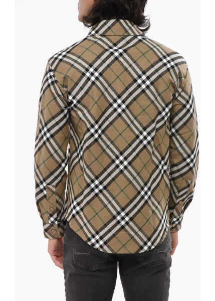 Camasi casual Burberry Checked Shirt With Breast Pocket Multicolor Barbati (BM 19008154) 2