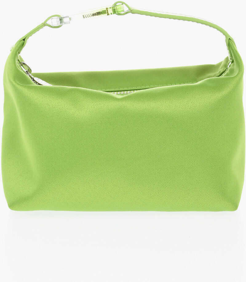 Genti de mana ERA Satin Mood Handbag With Carabiner Detail Green Femei (BM 19008199) 1