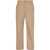 Valentino Garavani Single-Pleated Straight Leg Pants Beige