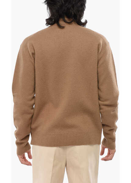 Pulovere Jil Sander Wool Turtleneck Sweater Brown Barbati (BM 19008304) 2