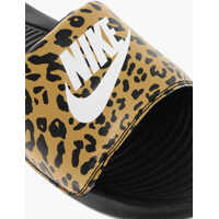 Sandale fara toc Dama - Sandale fara toc Nike Animal Motif Rubber Victori Slide Brown Femei (BM 19008322) - B-mall.ro