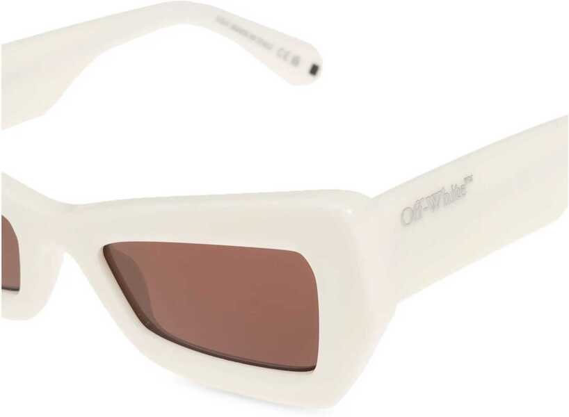 Ochelari de soare Off-White Solid Color Aurora Cat Eye Sunglasses White Femei (BM 19008358) 4