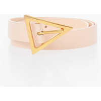 Curele Leather Triangle Blet With Gold Finished Buckle 25Mm Femei