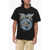 Versace Jeans Couture Printed Crew-Neck T-Shirt Black