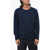 CORNELIANI Cc Collection Solid Color Wool Crew-Neck Sweater Blue