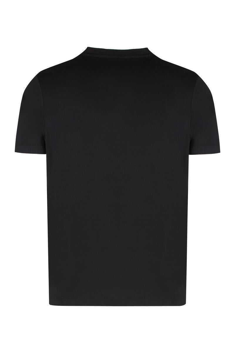 Tricouri Paul&Shark Paul & Shark T-Shirt Crew Neck In Cotton Blend Black Barbati (BM 19010838) 2