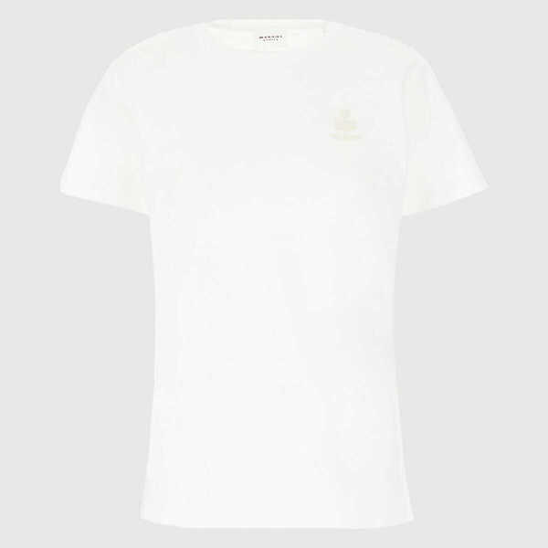Tricouri Polo Isabel Marant Isabel Marant toile White Cotton T-Shirt WHITE Femei (BM 19011171) 1