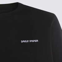 Imbracaminte DAILY PAPER pentru Barbati - Pulovere DAILY PAPER Daily Paper Black Cotton Sweatshirt Black Barbati (BM 19011291) - B-mall.ro