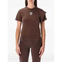 Tricouri Ottolinger Fitted Organic Cotton Brown T-Shirt Femei