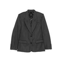 Sacouri Anine Bing Oversized Dark Grey Wool Blazer Femei