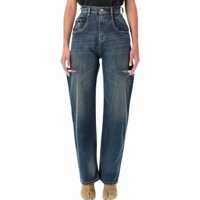Blugi Maison Margiela Stonewashed Denim Jeans With Slash Details Femei
