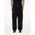 JUNYA WATANABE Junya Watanabe Wide-Leg Cotton Trousers Black