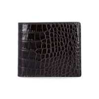 Portofele Tom Ford Bifold Croco Leather Wallet Barbati