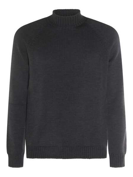 Pulovere Zanone Zanone Black Wool Knitwear MULTICOLOR Barbati (BM 19012653) 2