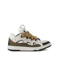 Sneakers Lanvin Lanvin Low Top Beige Sneakers With Maxi Laces Barbati