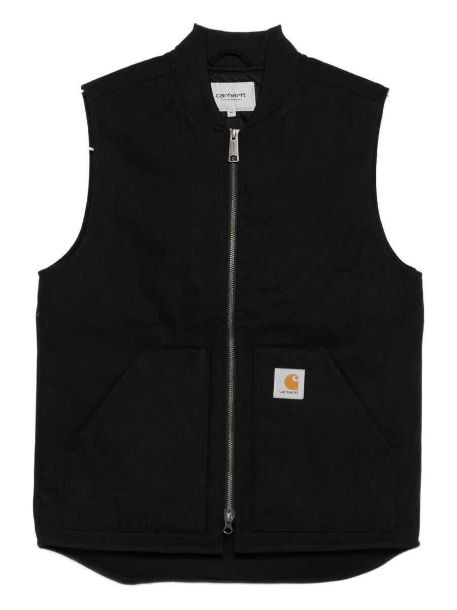 Pulovere Carhartt Carhartt Wip Cotton Vest Black Barbati (BM 19014465) 1