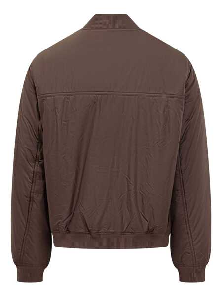 Bomber jacket REPRESENT Represent Represent Brown Bomber Jacket With Embroidered Logo BROWN Barbati (BM 19015398) 2