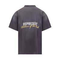 Tricouri REPRESENT pentru Barbati - Tricouri REPRESENT Represent Represent Gray T-Shirt With Embroidered Logo MULTICOLOR Barbati (BM 19015419) - B-mall.ro