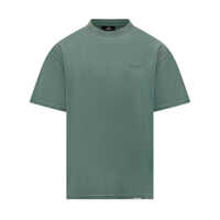 Tricouri Represent Represent Green T-Shirt With Embroidered Logo Barbati