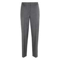 Pantaloni casual Seventy Grey Trousers With Elastic Waistband Femei