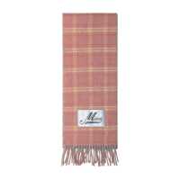 Esarfe Marni Marni Pink Checkered Scarf With Logo Femei
