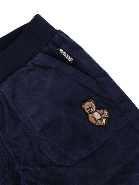 Pantaloni Moschino LONG PANTS Blue Baieti (BM 19017537) 3